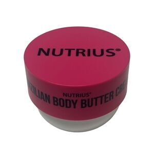 Nutrius Brazilian Body Butter 6oz Pink Jar No Box